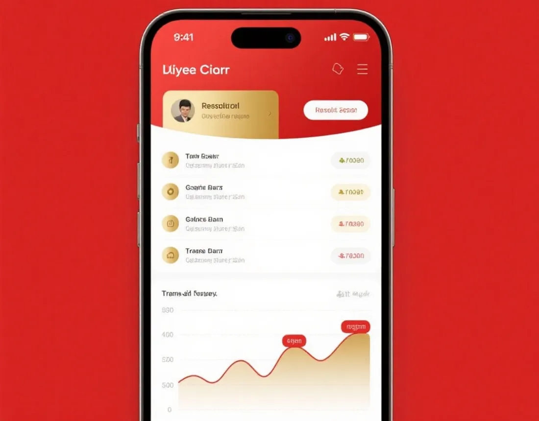 移动端开奖结果查询界面展示